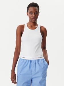 Топ облегающего кроя LV00QS7492 Calvin Klein Underwear, белый