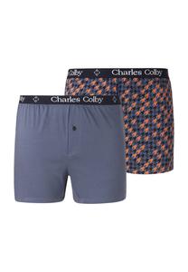 Комплект из 2 боксеров LORD KEYAN Charles Colby, синий