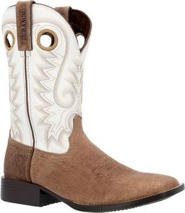 Мужские вестерн-сапоги Durango Westward темно-каштановые и черный оникс