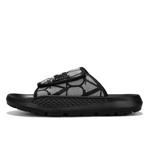 Сандалии-слайдеры мужские, противоскользящие, износостойкие, с амортизацией JKEM, Black