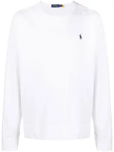 Джемпер с логотипом Polo Pony POLO RALPH LAUREN, белый