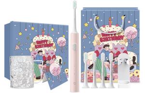 Электрическая зубная щетка Xiaomi, розовый