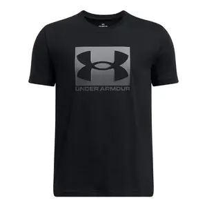 UA B Boxed Sports Update SS Under Armour Детская футболка, чёрный