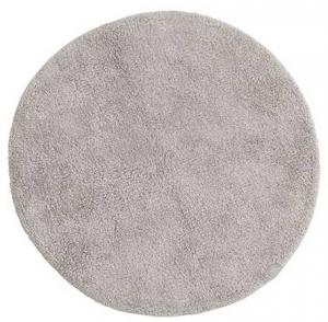 Коврик для ванной ebuy24 Valle, 60x1x60 см, светло-серый