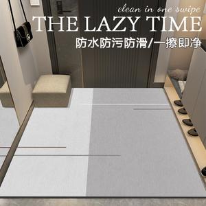 Budis Ковер 160х200 см для прихожей, кожаный, водонепроницаемый, моющийся, нескользящий, из ПВХ