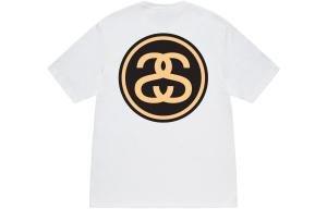 Праздничная футболка унисекс Stussy, хаки