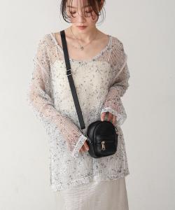 Легкая мини-сумка через плечо