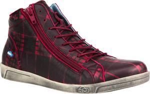 Кроссовки CLOUD Aika Boot Plaid, цвет Bordeaux Chess