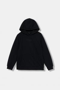 Детская хлопковая толстовка Guess, темно-синий