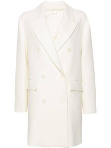 P.A.R.O.S.H. двубортное пальто, белый