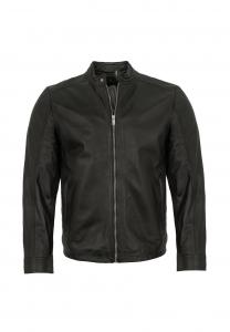 Куртка Lederjacken24 ARNIE, Schwarz/Black