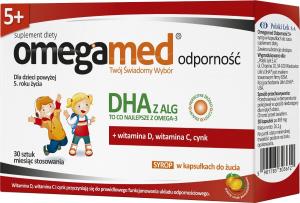 Биологически активная добавка, Omegamed Immunity 5+, Добавка , 30 жевательных капсул