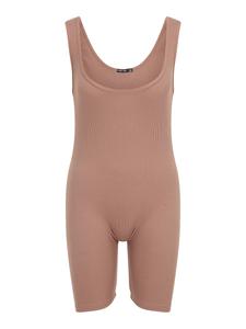 Комбинезон Nasty Gal Petite, светло-коричневый