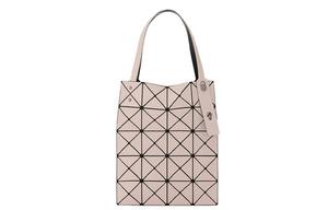 Люцент Бокси Виннил Хлоридная Смола Одноплечевая Сумка Маленький Размер Женская Молочный Чай Иссей Мияке