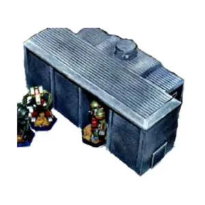 Научно-фантастический механический комплекс, Terrain - Resin (6mm) (Monday Knight Productions)