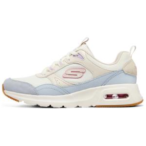 Женские кроссовки для бега Sport Abrasion Resistant Support Low Top Skechers, бежевый/синий