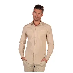 Рубашка Nautica N31AMWOV301S, бежевый