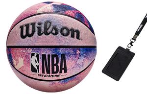 Wilson Баскетбольный мяч PU розовый размер 7 тренировочный unisex Китай