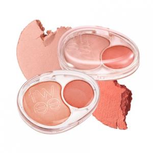 Двойные румяна-желе Mellow Dual Blush Cr01 Juicy Smile, 12 цветов