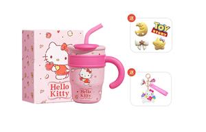 Модный автомобильный практичный термостакан, стильный мужской и женский 700ml Sanrio, розовый