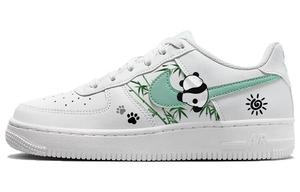 Кроссовки Nike Air Force 1 Skateboarding Shoes Women's Low-top Green/White, белый