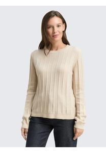 Джемпер TOM TAILOR Jumper, Sand Stone Beige Melange/Sand