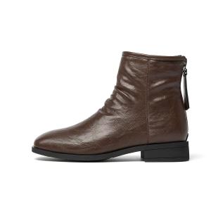 JOSINY Женские полусапожки тёмно-коричневые, цвет Dark Brown