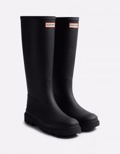 Высокие резиновые сапоги Unisex Downpour черного цвета Hunter