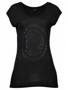 пляжная рубашка черного цвета LASCANA