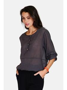 Блуза Le Jardin du Lin, черный