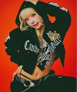 Худи GALFY Angel Gal (женское) Select Brands, цвет Black