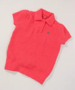 Вязаный пуловер с коротким рукавом Archivio, цвет Pink(025)