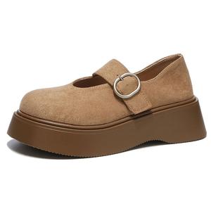 Туфли Platform Mary Jane Shoes Women's Little Red Man, хаки