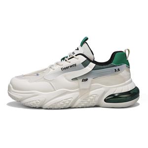 Кроссовки DEERWAY Chunky Sneakers Men Low-top, зеленый