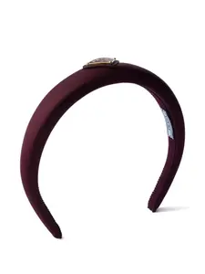 Ободок с логотипом Prada, красный