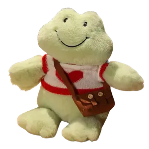 Плюшевая игрушка Happy Smile Frog Dolls Ten Thousand Children's Music