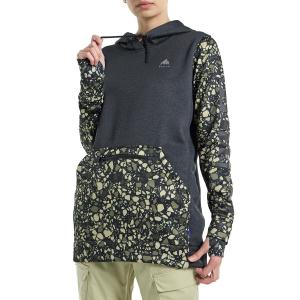 Худи Burton Oak Long Pullover, цвет True Black Heather/Sediment