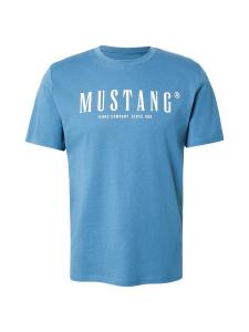 MUSTANG Футболка 'AUSTIN' в синем цвете