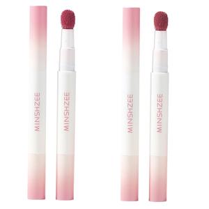 Воздушный матовый блеск для губ velour легко растушевывается, устойчив к размазыванию, стойкий, выравнивающий тон кожи 1,8г MINSHZEE