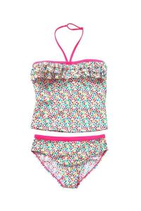 Купальный комплект танкини с цветочным принтом H2O, мультиколор