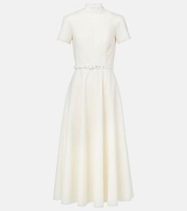 Платье миди Камилла Emilia Wickstead, слоновая кость