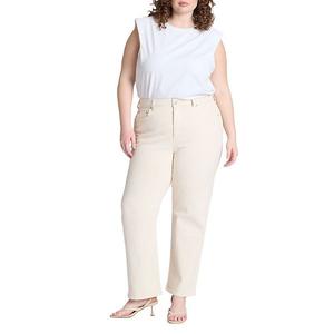 Женские джинсы прямого кроя Naomi Comfort Stretch plus size Eloquii