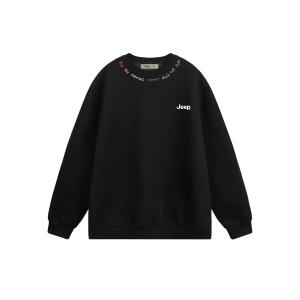 Свитшот Leisure Collection Unisex Jeep, черный