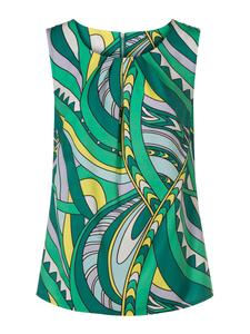 Блуза heine, цвет Green/Grass green