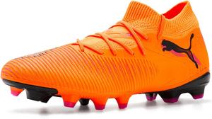 Футбольные бутсы Puma Men's Future 8 Match для твердого и искусственного покрытия, черный