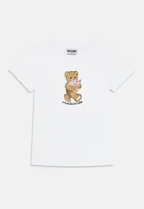 Футболка с принтом Moschino, Bianco Ottico