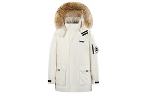 Пуховик Unisex Jeep, Натуральный Белый