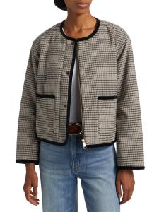 Утепленная куртка Nota Plaid Rails, серо-коричневый