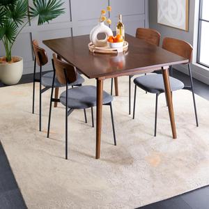 Ковер SAFAVIEH, 244 x 305 см, - коллекция Tribeca - большой - Grey, ручной работы из шерсти, идеально для гостиной, спальни, офиса, столовой (TRI205F)