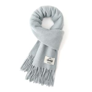 Jeep Вязаный шарф унисекс, Light Blue